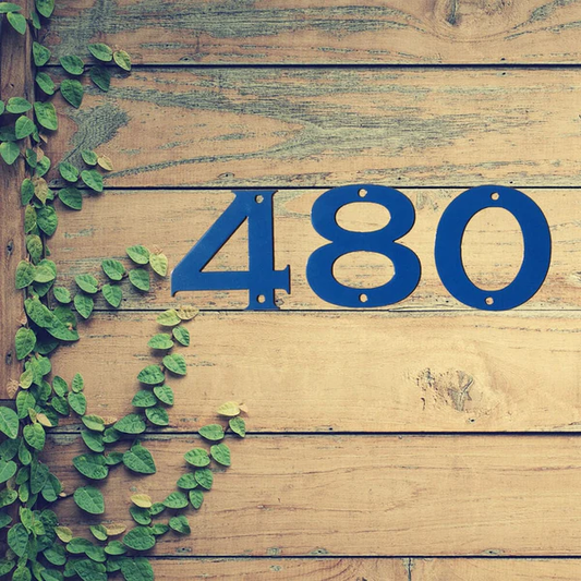 Things to Consider When Buying a Metal House Number