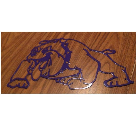 Rusty Rooster Fabrication & Design Bulldog Metal Wall Art (F1)