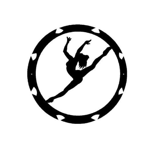 Rusty Rooster Fabrication & Design Dancer Metal Wall Art (C9)