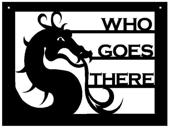 Rusty Rooster Fabrication & Design Dragon Who Goes There (N10)