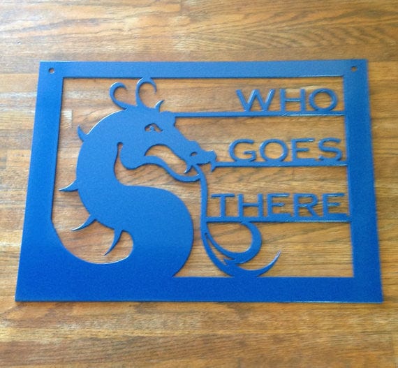 Rusty Rooster Fabrication & Design Dragon Who Goes There (N10)