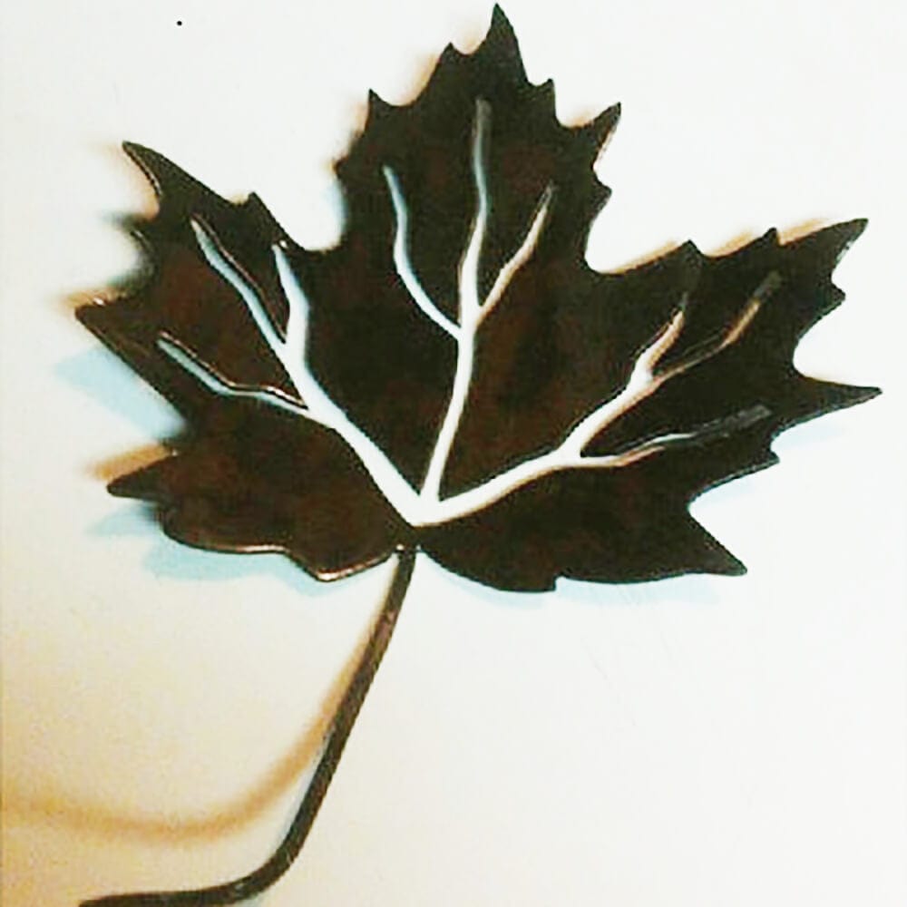 Rusty Rooster Fabrication & Design Metal Maple Leafs Set of 4 (A39)