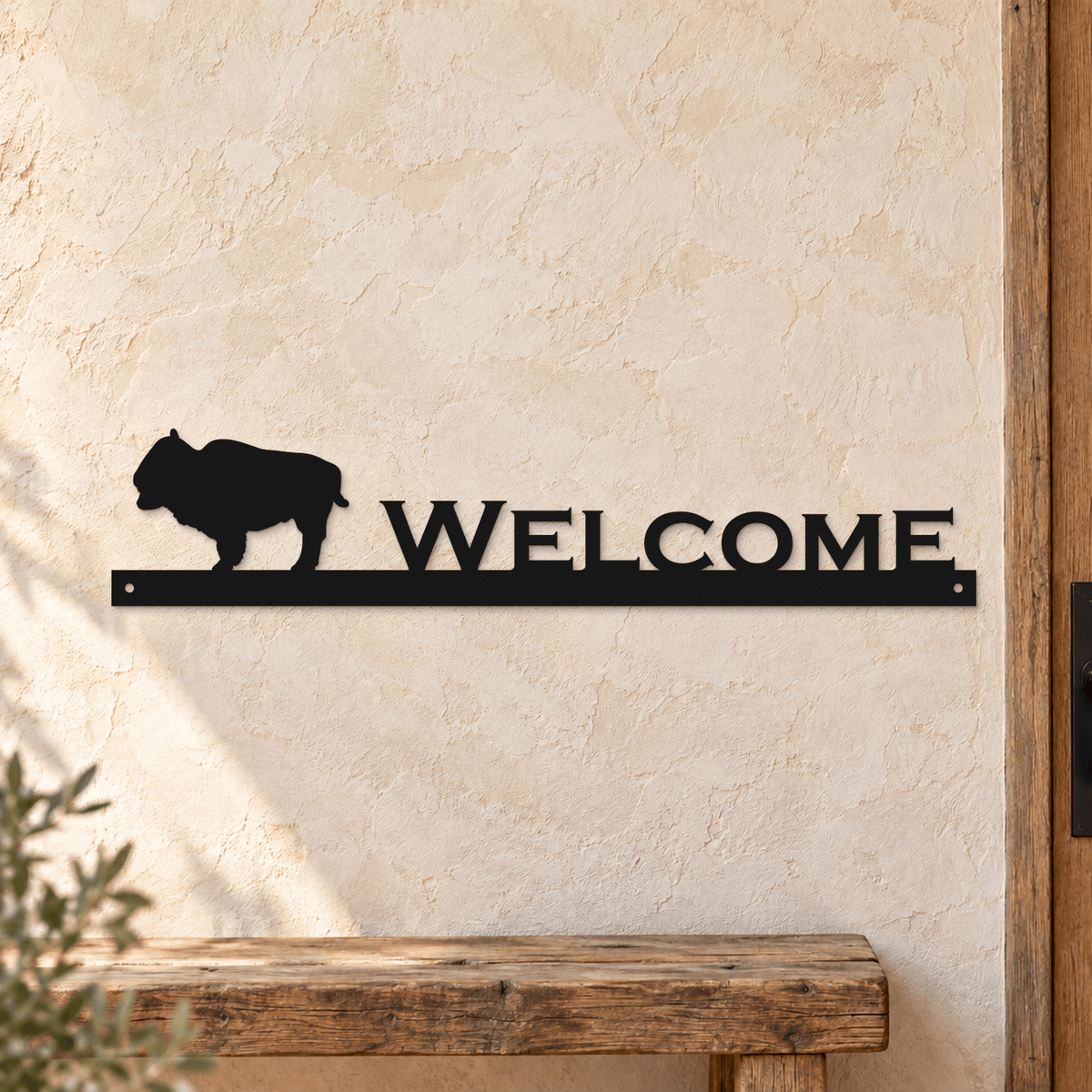 Rusty Rooster Fabrication & Design Metal Sign Personalized Animal Metal Name Sign (D96)