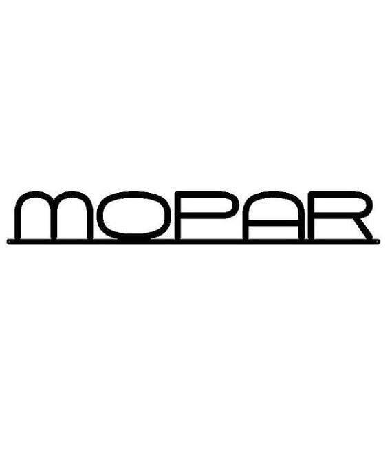 Rusty Rooster Fabrication & Design Mopar 2 Metal Art Sign (V9)