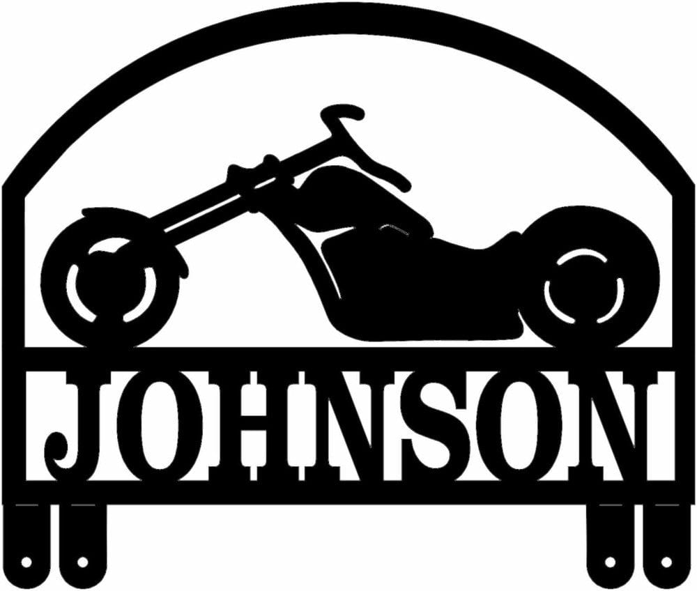 Rusty Rooster Fabrication & Design Motorcycle Mailbox Topper Chopper (Z63)