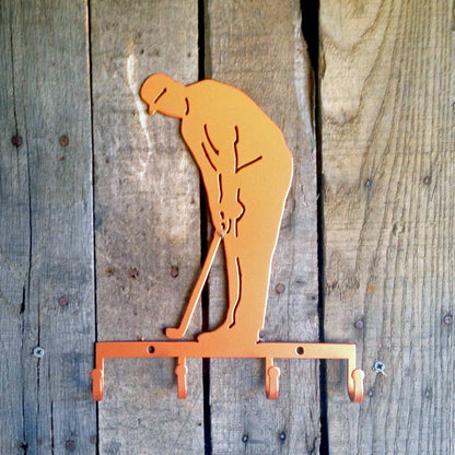 Rusty Rooster Fabrication & Design Swing into Organization: Golfer Key Holder - Keep Your Keys in Perfect Order! (I22)