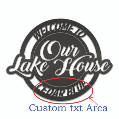 Rusty Rooster Fabrication & Design Welcome to Our Lake House