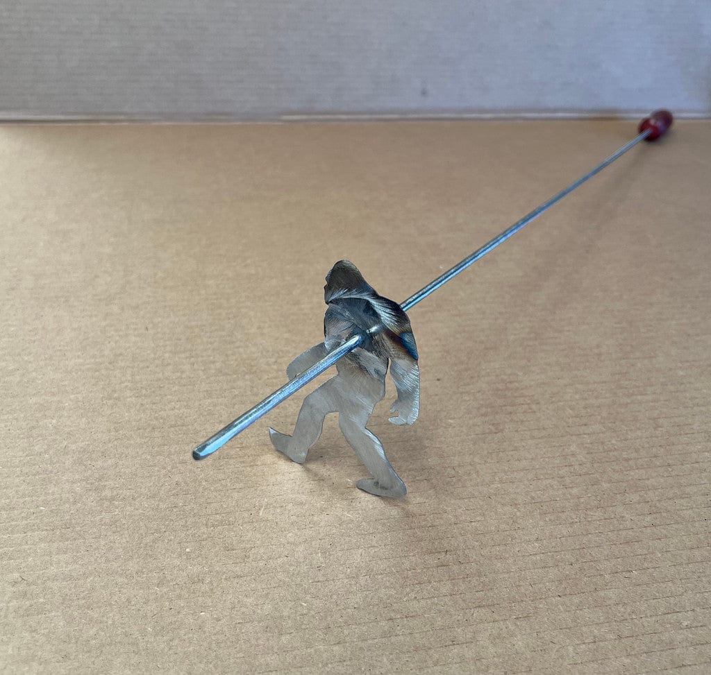 rustyroostermetal Sasquatch, BigFoot Marshmallow Hotdog Roasting Stick (A76)