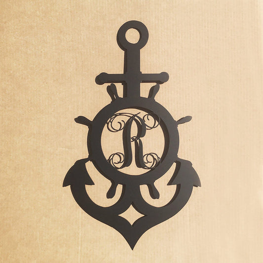 Why Should You Buy Our Ship Wheel and Anchor Monogram?