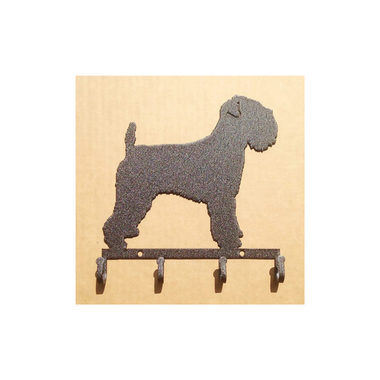 "Terrier Treasures: Metal Key Holder - Keep Your Keys in Canine Style!" (B28)