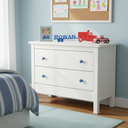 ROWAN truck on dresser