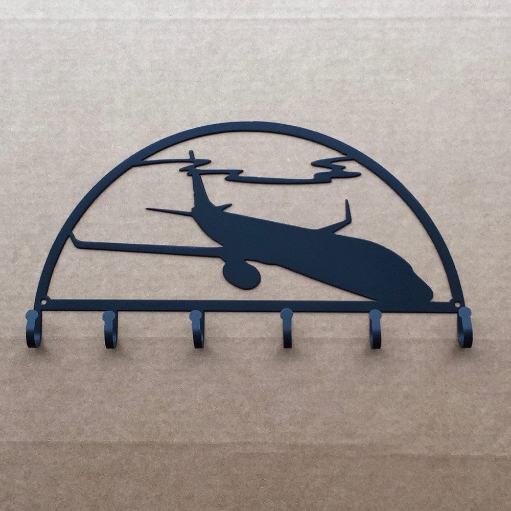 Airborne Elegance: Key Holder with Airplane - Stay Organized in Style ...