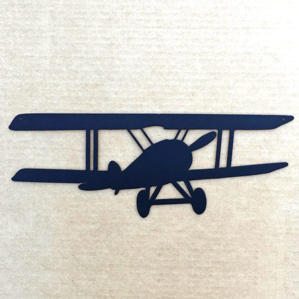 Rusty Rooster Fabrication & Design Biplane Metal Wall Art (2A)