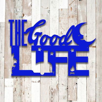 Rusty Rooster Fabrication & Design Camping is The Good Life (Z37)