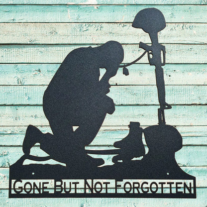 Rusty Rooster Fabrication & Design Fallen Soldier Tribute Sign (P16)