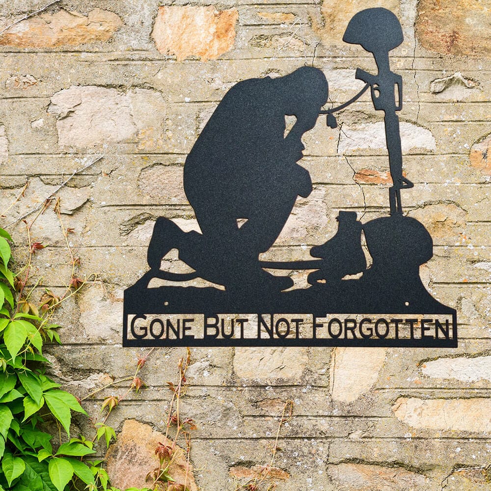 Rusty Rooster Fabrication & Design Fallen Soldier Tribute Sign (P16)