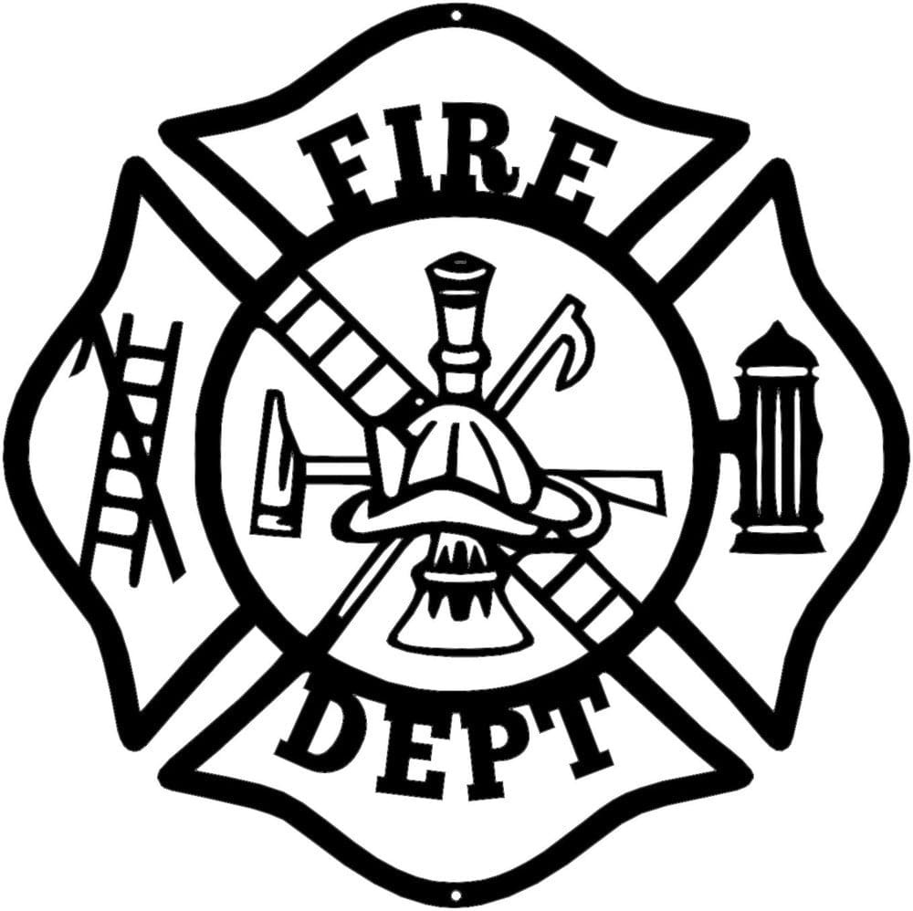 Firefighter Maltese Cross