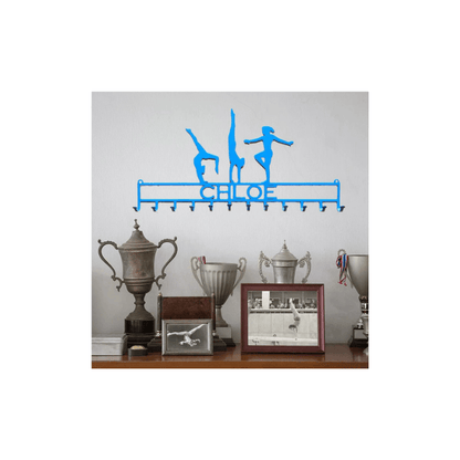 Rusty Rooster Fabrication & Design Gymnastics Medal Display Rack – Girl (U1)