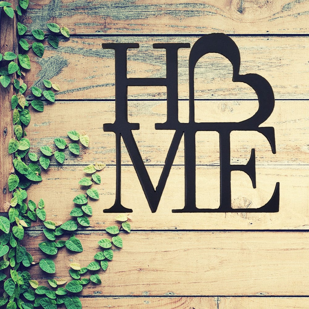 Rusty Rooster Fabrication & Design Heart Love Home Sign (D48)