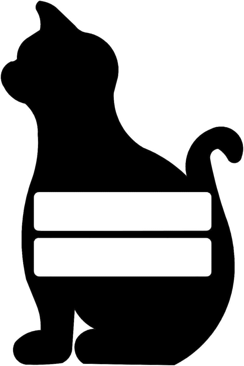 Rusty Rooster Fabrication & Design Home Decor Personalized Cat Garden Stake – Metal Art Tribute for Pet’s Garden (V2)