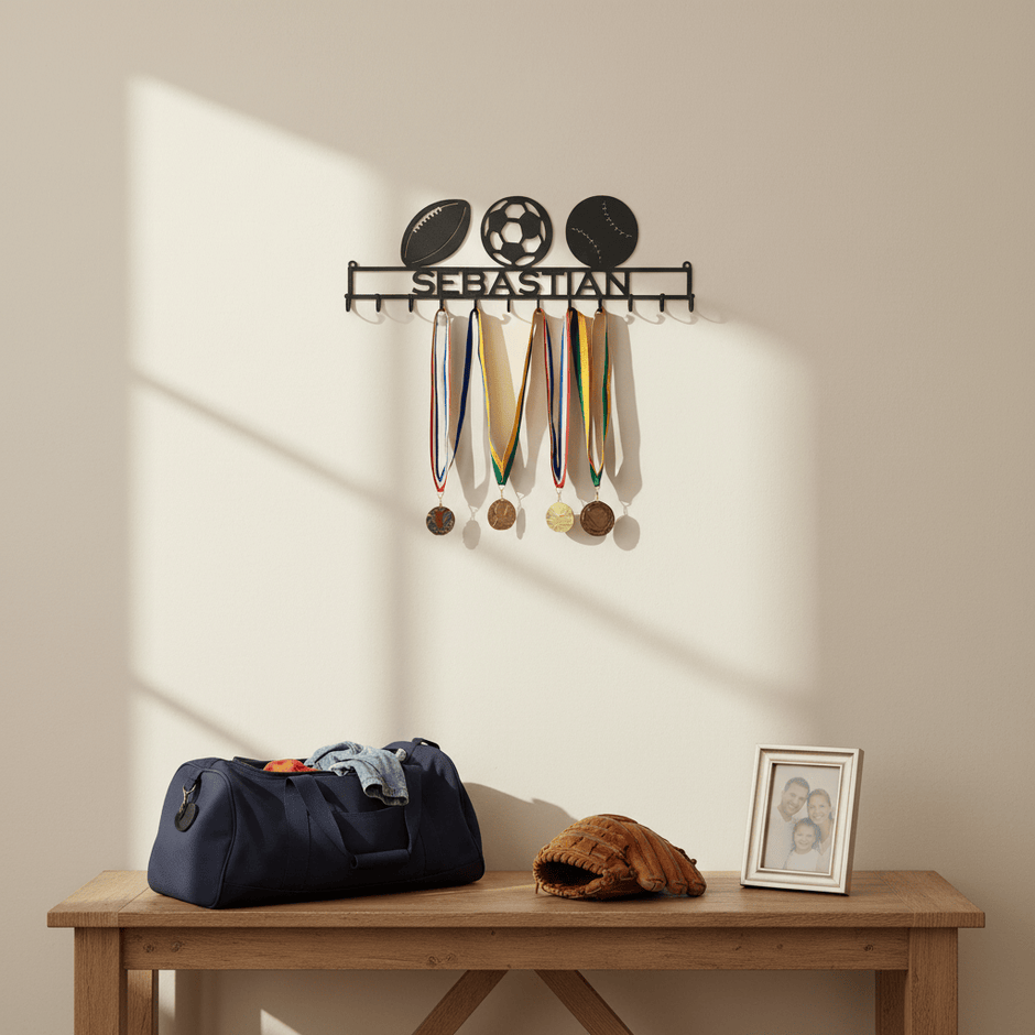 Custom Medal Hangers - Personalized Medal Display Holders ...