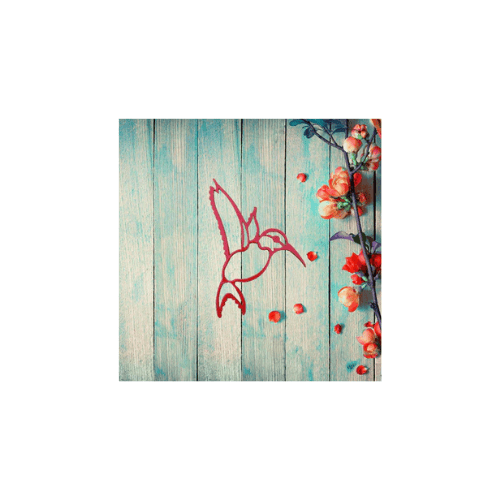 Rusty Rooster Fabrication & Design Hummingbird Metal Wall Art (Y)