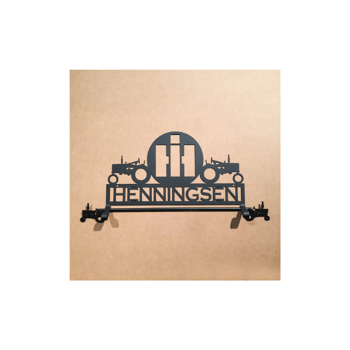 Rusty Rooster Fabrication & Design International Harvester quilt rack (C25)