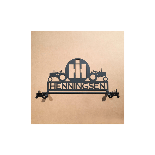 Rusty Rooster Fabrication & Design International Harvester quilt rack (C25)