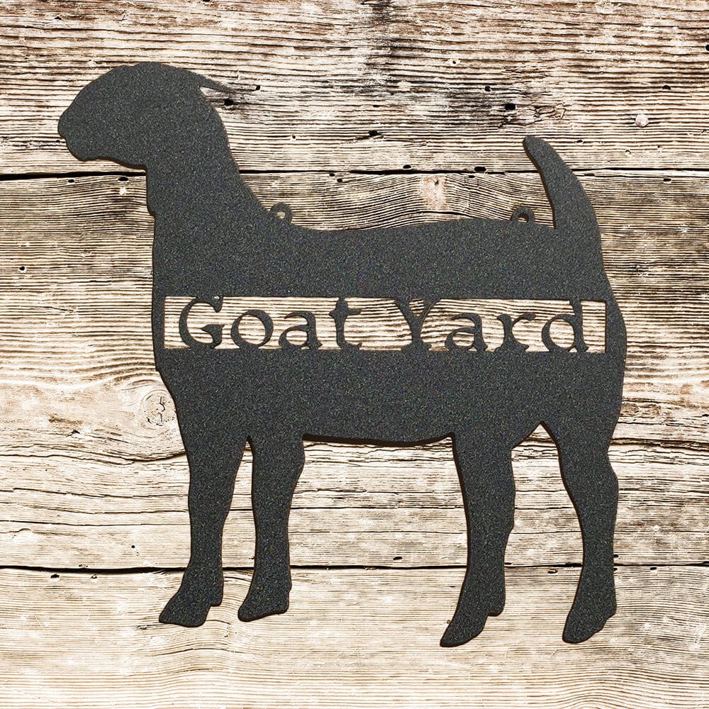 Rusty Rooster Fabrication & Design Kidding Around Boer Goat Wall Art (M8)