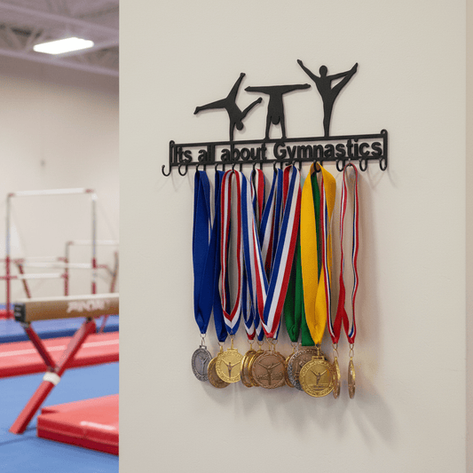 Rusty Rooster Fabrication & Design metal Sign Male Gymnastic Metal Rack Custom Text (F16)