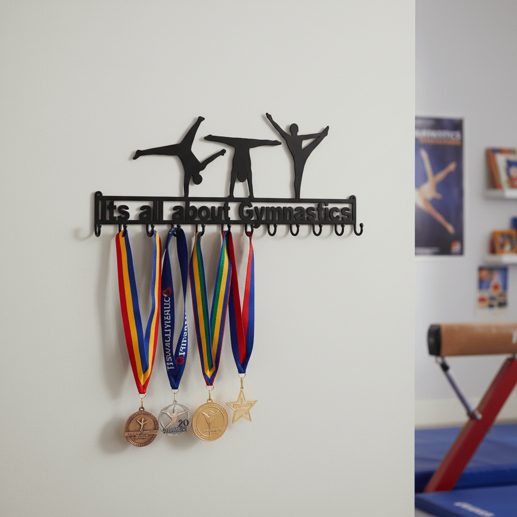 Rusty Rooster Fabrication & Design metal Sign Male Gymnastic Metal Rack Custom Text (F16)
