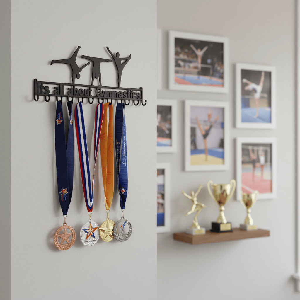 Rusty Rooster Fabrication & Design metal Sign Male Gymnastic Metal Rack Custom Text (F16)