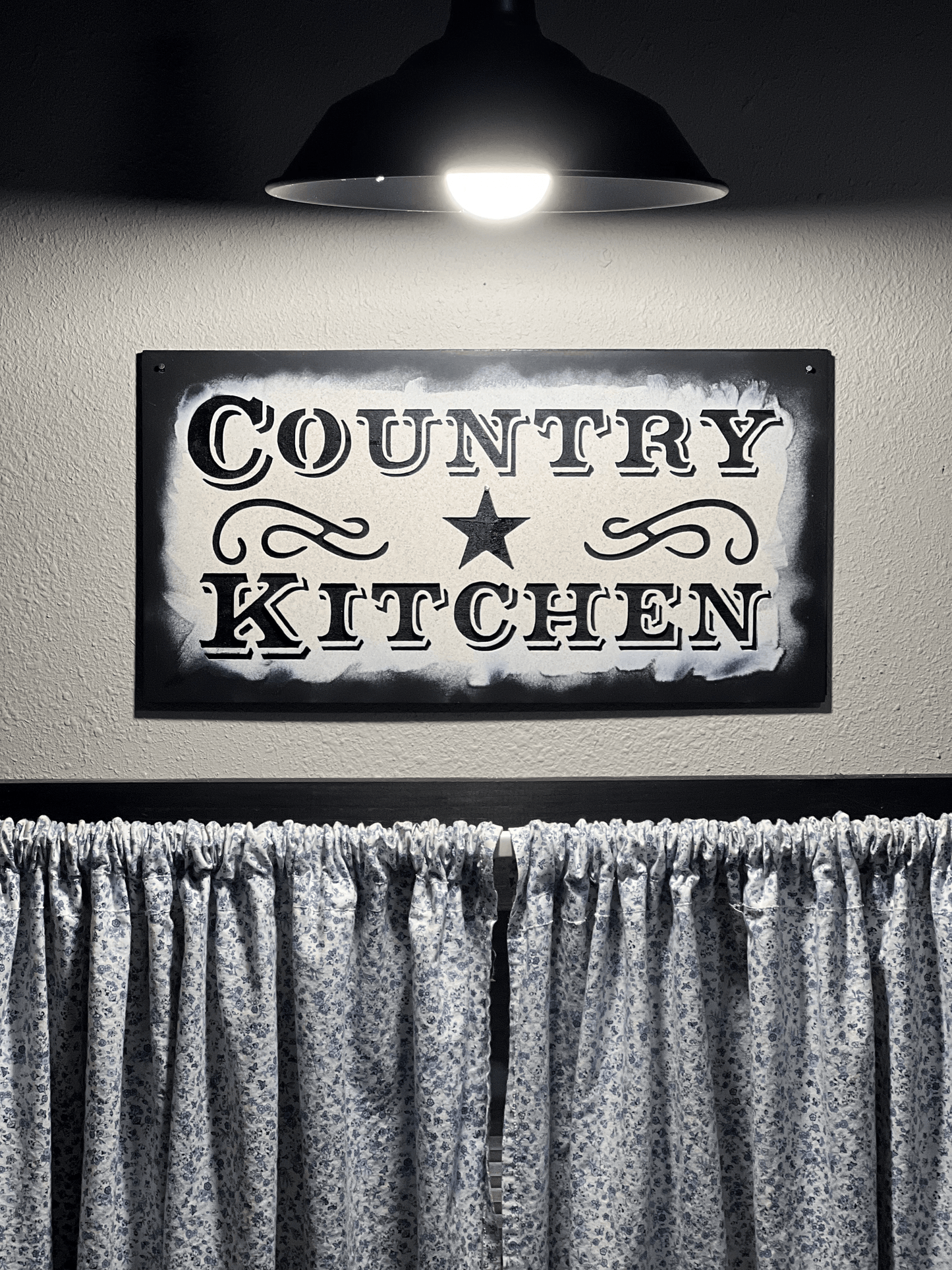 Rusty Rooster Fabrication & Design metal Sign Rustic Country Kitchen Sign - Farmhouse Decor by Rusty Rooster Metal (C64)