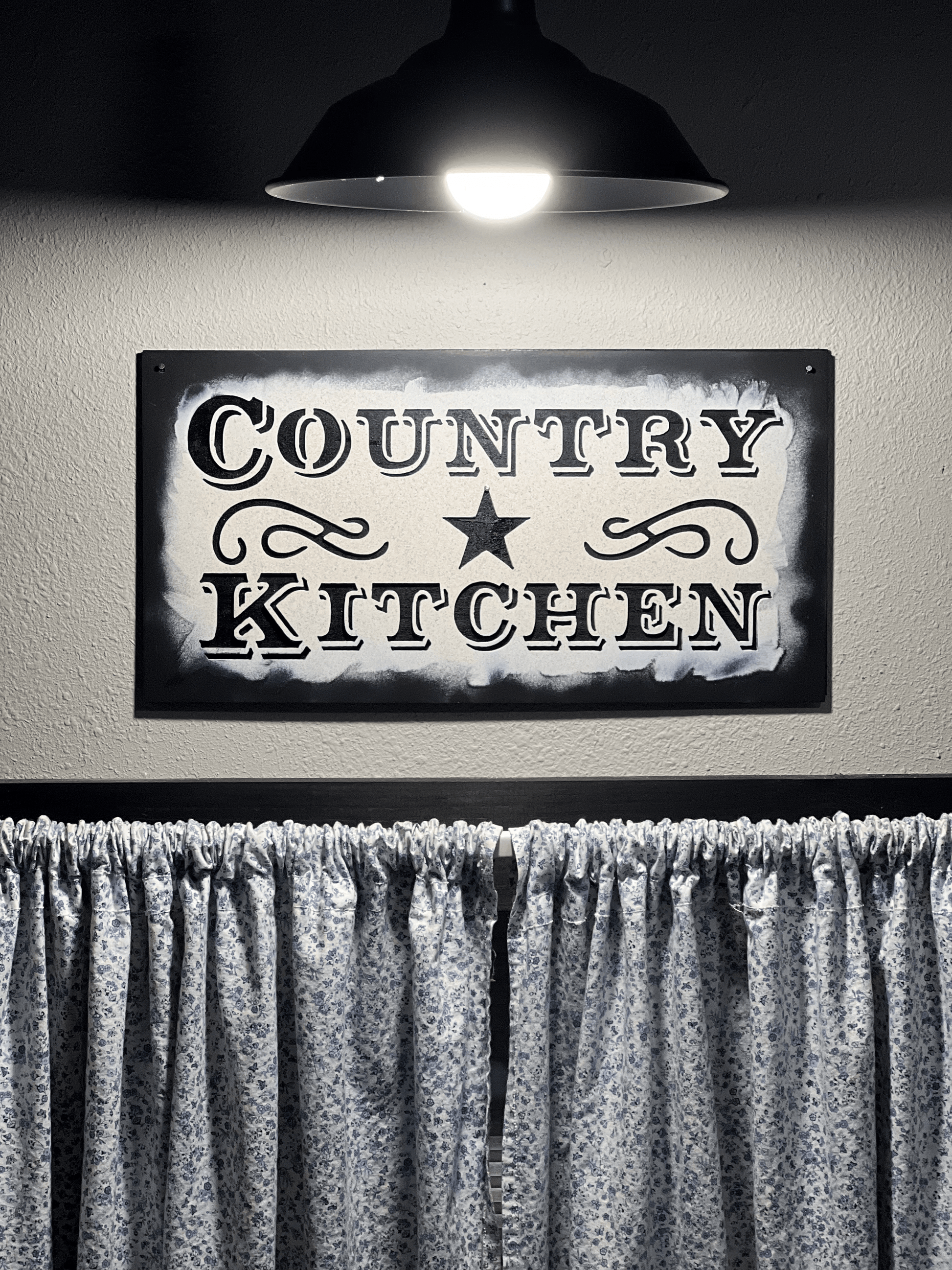 Rusty Rooster Fabrication & Design metal Sign Rustic Country Kitchen Sign - Farmhouse Decor by Rusty Rooster Metal (C64)