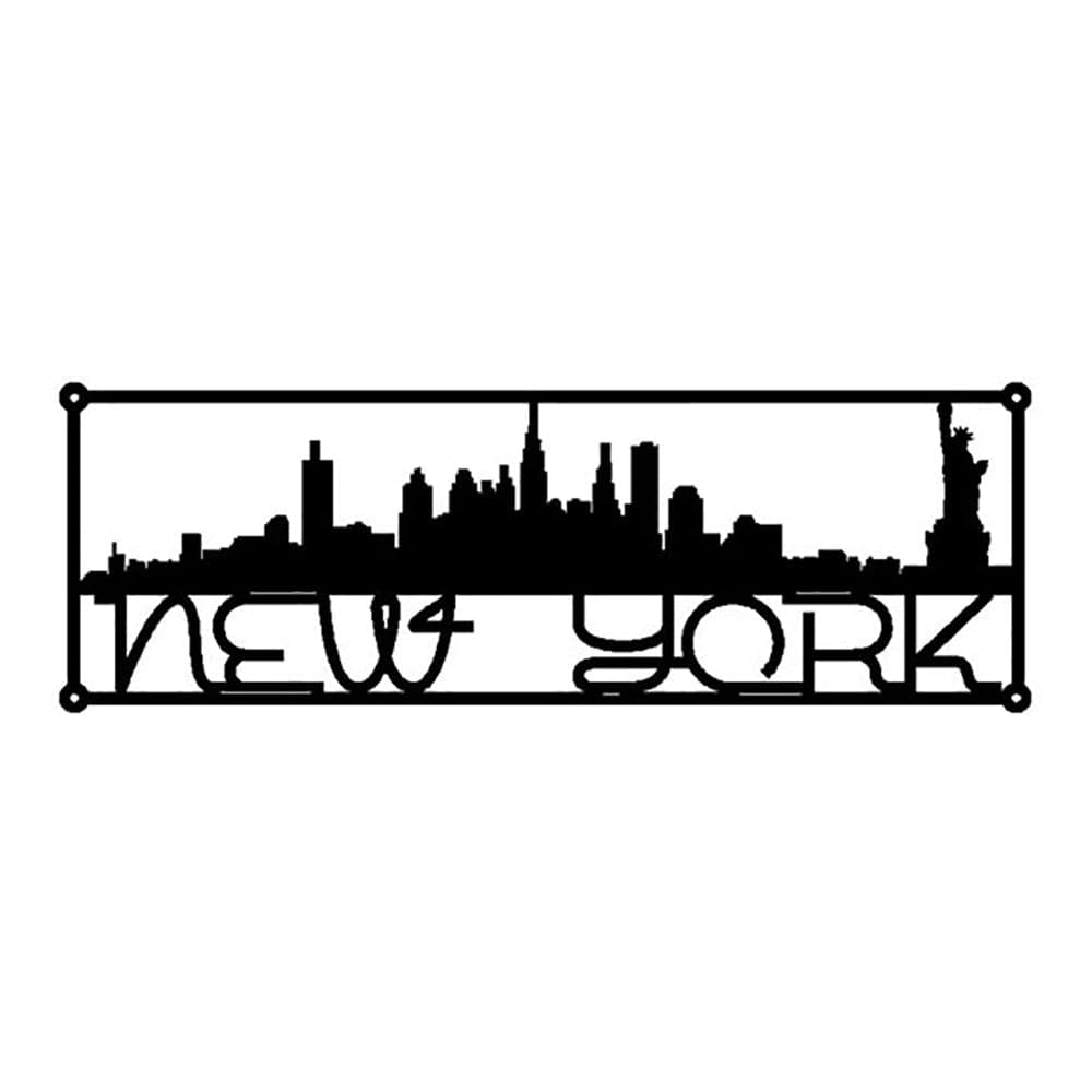 Rusty Rooster Fabrication & Design New York Skyline (T11)