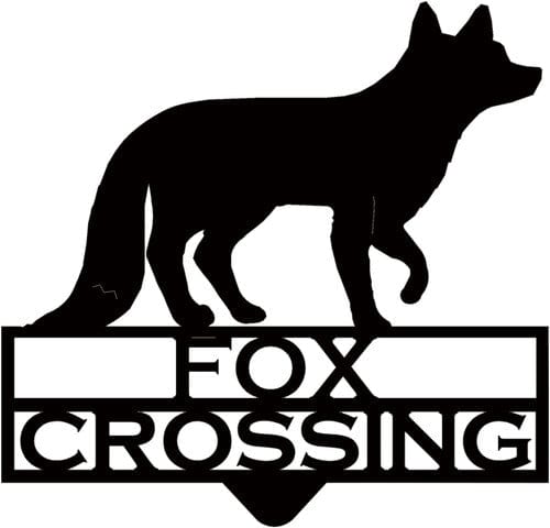 Rusty Rooster Fabrication & Design No Color Fox Crossing (A78)