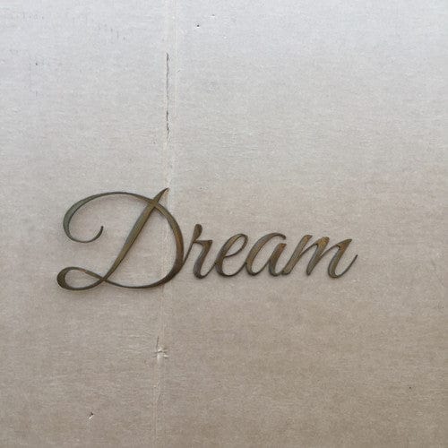 Rusty Rooster Fabrication & Design No Color Metal Word Dream / Word of Inspiration ( F 33 )