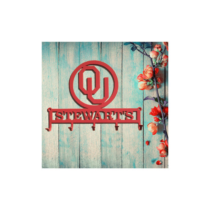 Rusty Rooster Fabrication & Design OU in a  Circle Key Holder (C38)