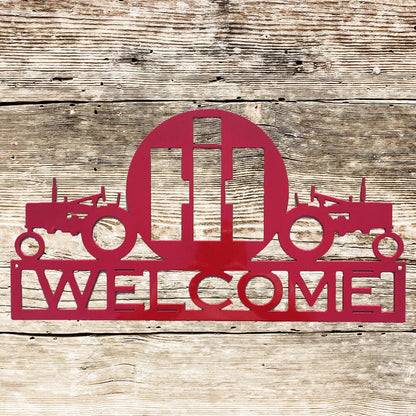Rusty Rooster Fabrication & Design Personalized Dual Tractor – International Harvester Sign (P12)