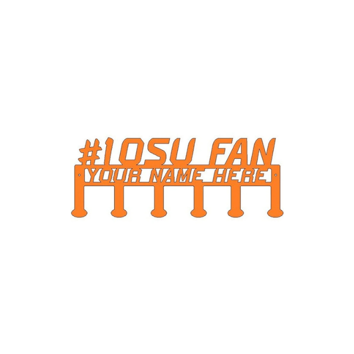 Rusty Rooster Fabrication & Design Physical product #1 OSU Fan w/Personalized Text Oklahoma State (C43)