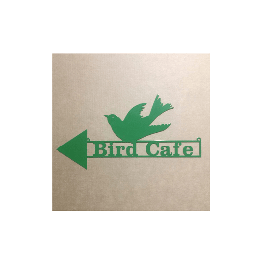 Rusty Rooster Fabrication & Design Physical product bird with arrow direction sign (O15)