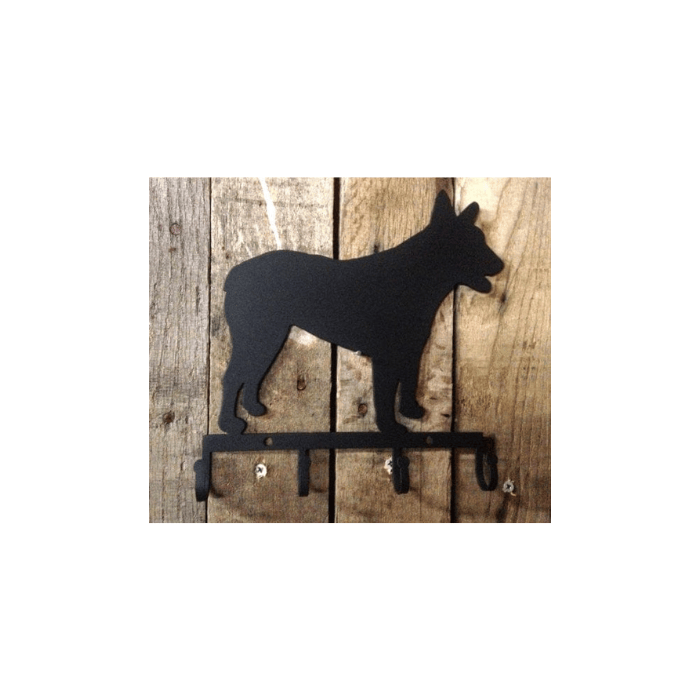 Rusty Rooster Fabrication & Design Physical product Blue Heeler Key Holder Metal (Y7)