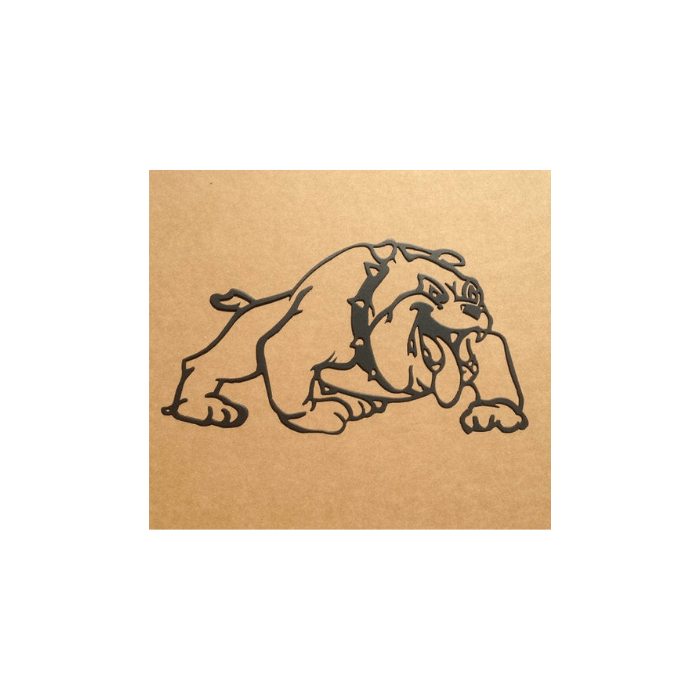 Rusty Rooster Fabrication & Design Physical product Bulldog Metal Wall Art (F1)