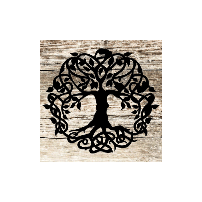Rusty Rooster Fabrication & Design Physical product Celtic Tree of Life Metal Wall Art (E46)