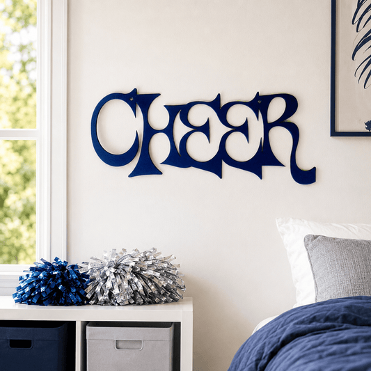 Rusty Rooster Fabrication & Design Physical product Cheerleader Metal Wall Art (H1)