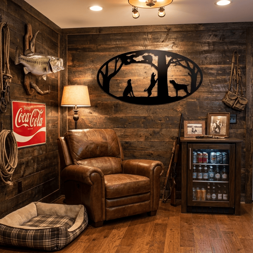 Rusty Rooster Fabrication & Design Physical product Coon Dogs Metal Wall Art (C3)