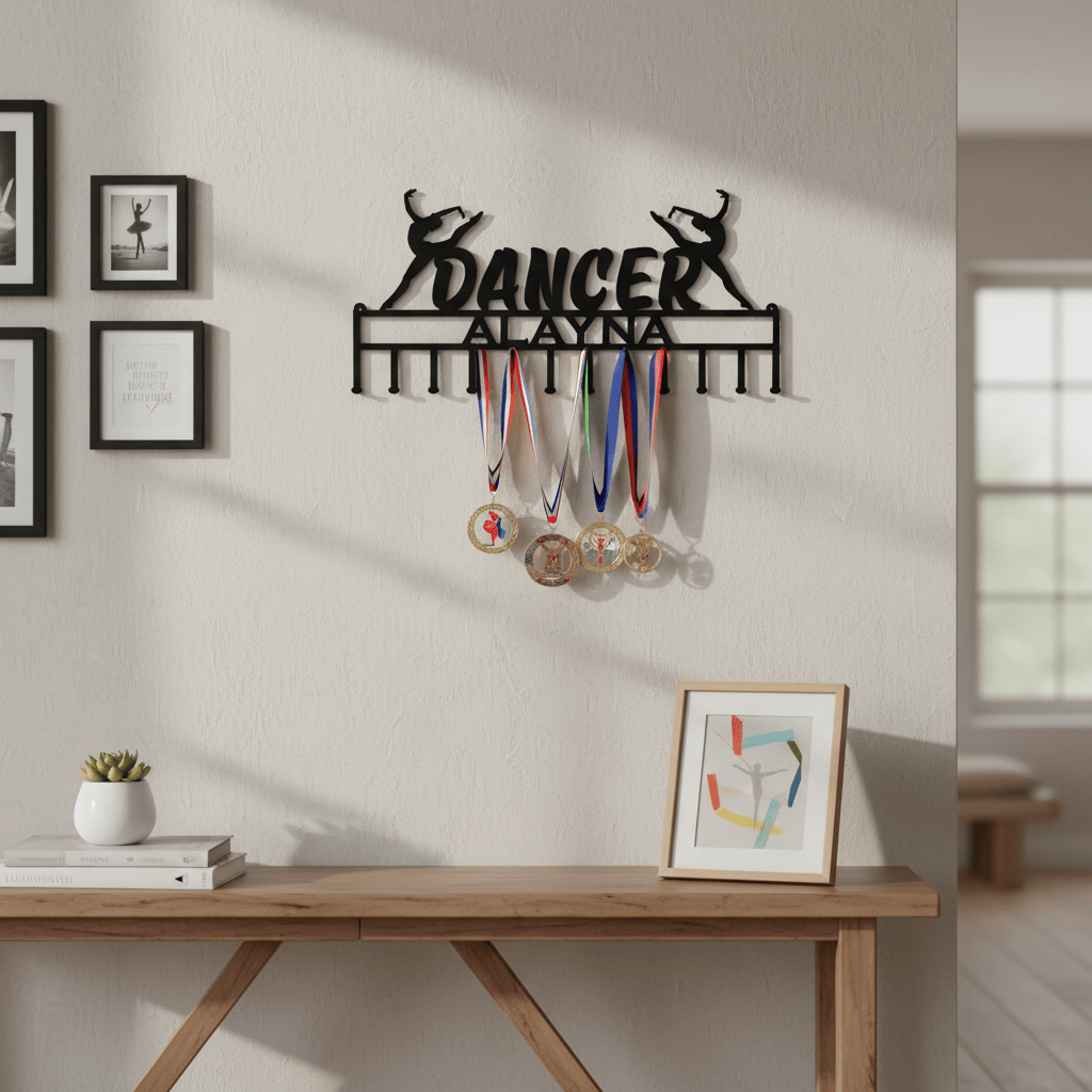 Rusty Rooster Fabrication & Design Physical product Dance Medal Holder (Y44)