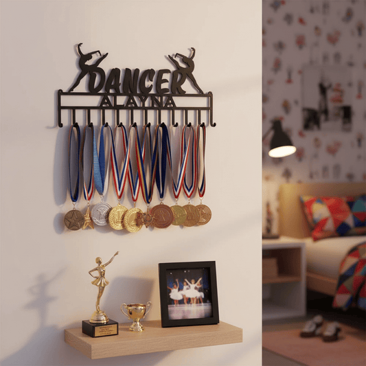 Rusty Rooster Fabrication & Design Physical product Dance Medal Holder (Y44)
