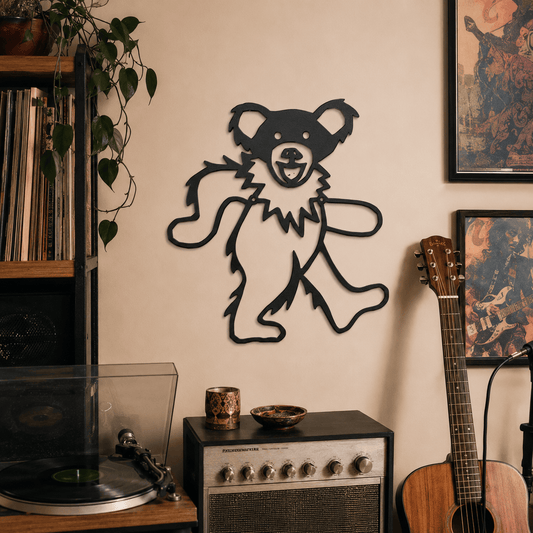 Rusty Rooster Fabrication & Design Physical product Dancing Bear Metal Wall Art (P14)