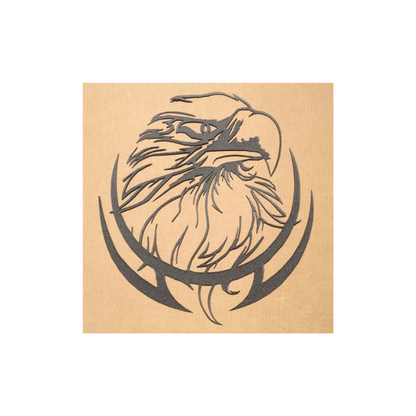 Rusty Rooster Fabrication & Design Physical product Eagle Head Metal Wall Art (H4)